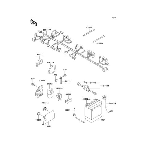 BATTERIE,FB9-B,12V 9AH