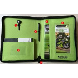 Kawasaki Dokumentenmappe