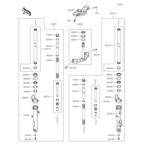 BUCHSE,VORDERGABEL,GUIDE