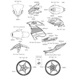 PATTERN,FUEL TANK,LH