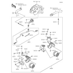 BRACKET,SUBLAMP,LH