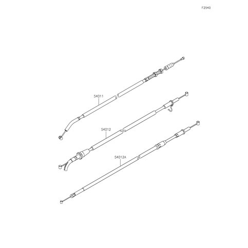 CABLE-THROTTLE,CLOSE