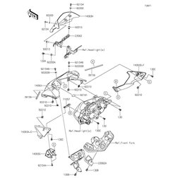 COVER,HEAD LAMP,LH,C.L.GR