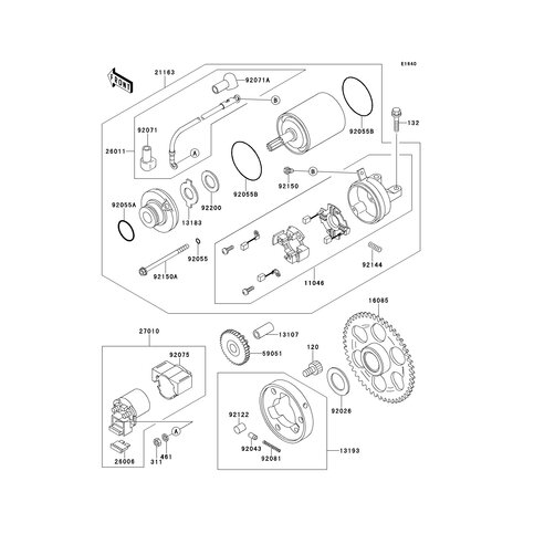 TUELLE ANLASSERKABEL