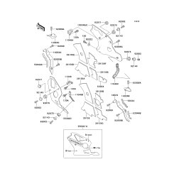 PAD,LWR COWLING,LH
