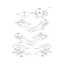 PATTERN,LWR COWLING,L