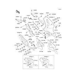 PAD,LWR COWLING,LH
