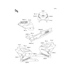 PATTERN,LWR COWLING,L