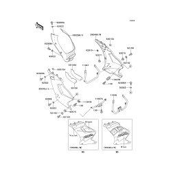 PAD,LWR COWLING,LH