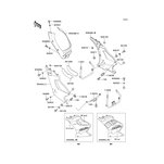 PAD,LWR COWLING,LH