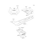 PATTERN,LWR COWLING,L