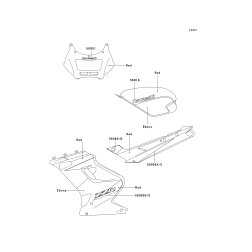 PATTERN,LWR COWLING,LH