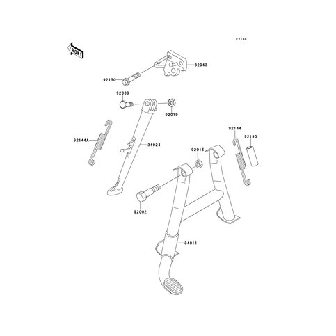 HALTER SEITENSTAENDER