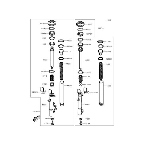 BUSHING-FRONT FORK,GUIDE