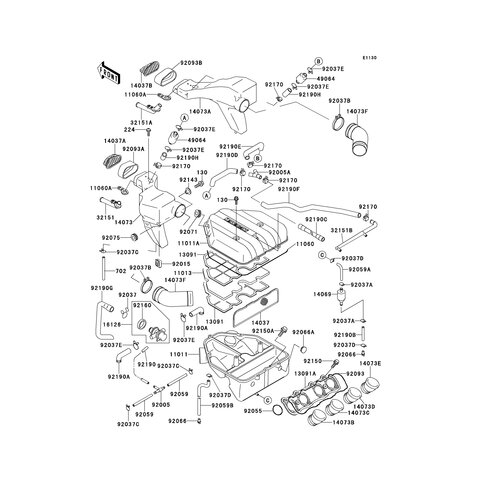 TUBE,VALVE-AIR FILTER