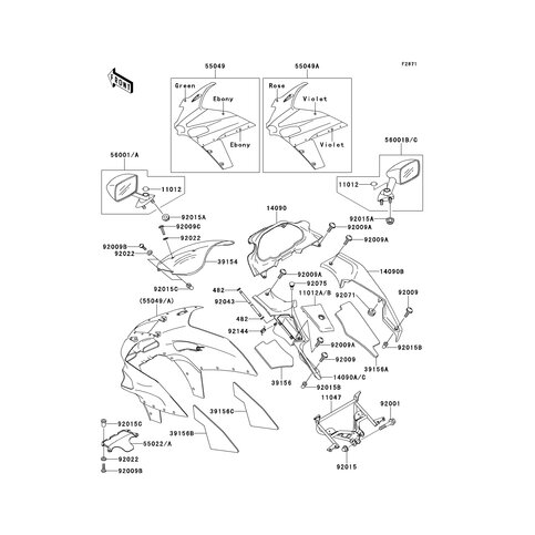 VERKLEIDUNG OBEN,SCHW