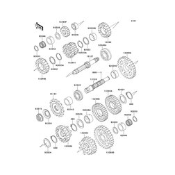 GEAR,OUTPUT TOP,26T