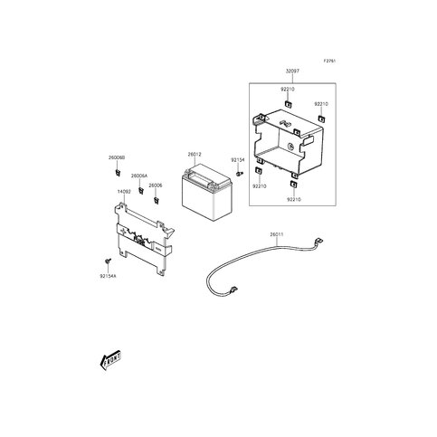 BATTERY,YT12A-BS