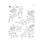 FUSSRASTENHALTER VORN