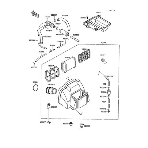 VERGASERANSCHLUSSSTUT