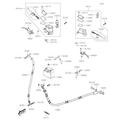 HOSE-BRAKE,RR M/C