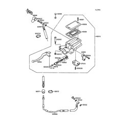 UNTERLEGSCHEIBE BREMS