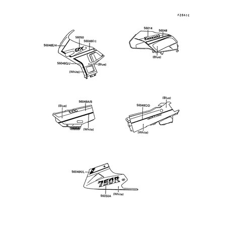 PATTERN,LWR COWLING,L