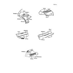 PATTERN,LWR COWLING,L