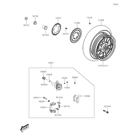 CALIPER-ASSY,RR,M.BLACK