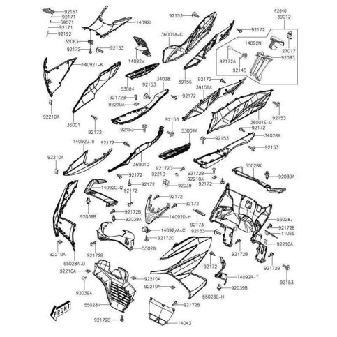 COVER,COWLING,CNT,GREEN