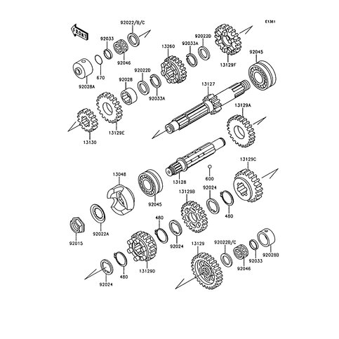 GEAR,OUTPUT 4TH,26T