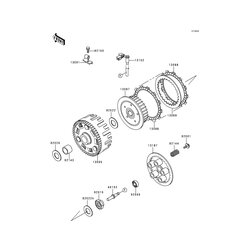 AUSRUECKHEBEL KUPPLUN