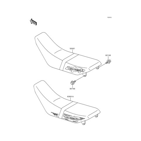 SEAT ASSY DUAL W/BAND