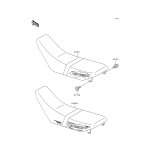 SEAT ASSY DUAL W/BAND