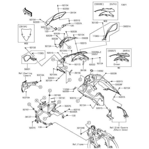 VERKLEIDUNG INSTRUMENTE