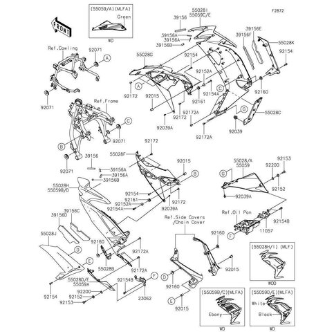 PAD,SIDE COWL.,RR,LH,UPP