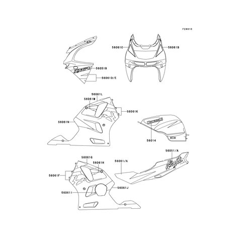 PATTERN,LWR COWLING,C