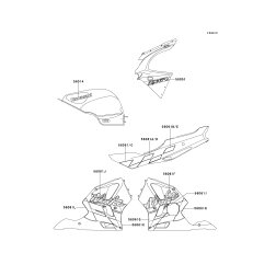 PATTERN,LWR COWLING,F