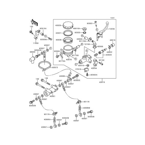 HAUPTBREMSZYLINDER,VO