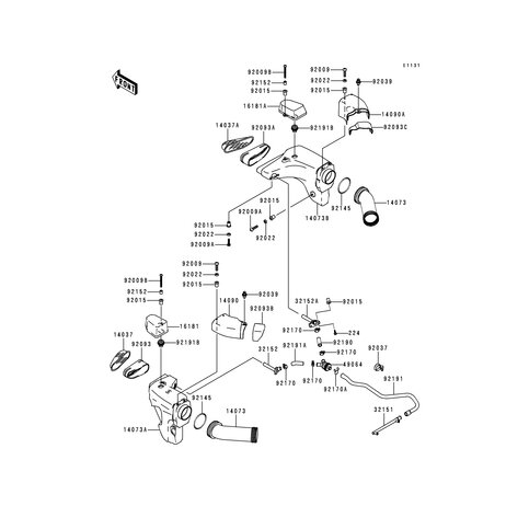 TUBE,LH-RH CONNECTING