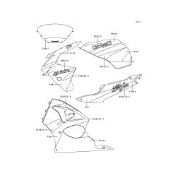 MARK,SEAT COVER,LH,NI