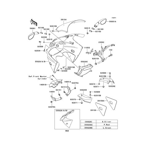 VERKLEIDUNG OBEN, L-G