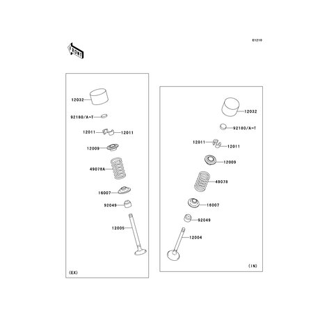 RETAINER-VALVE SPRING