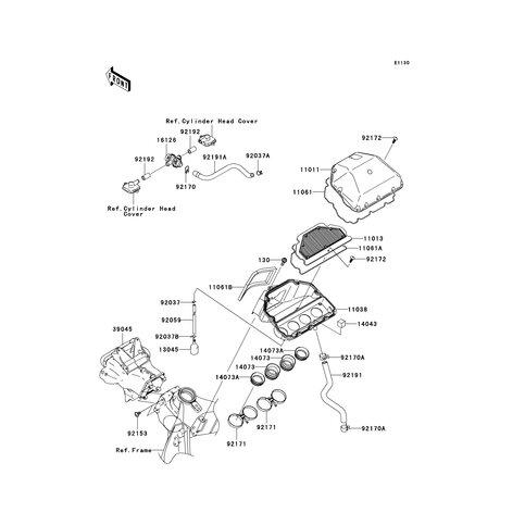 TUBE,AIR FILTER-SWITC