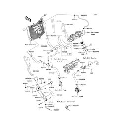 HOSE-COOLING,W.PUMP-CYLIN