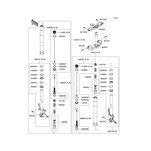 PIPE-FORK INNER,RH,GRAY