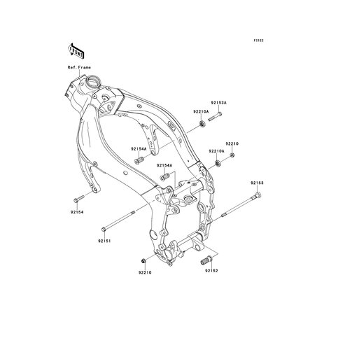 SCHRAUBE,MOTOR AUFH.,18MM