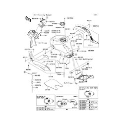 AUFLAGE,BENZINTANK