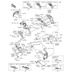 PAD,SIDE COWLING,RR,LH
