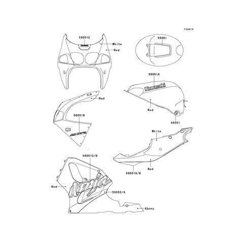 PATTERN,LWR COWLING,L
